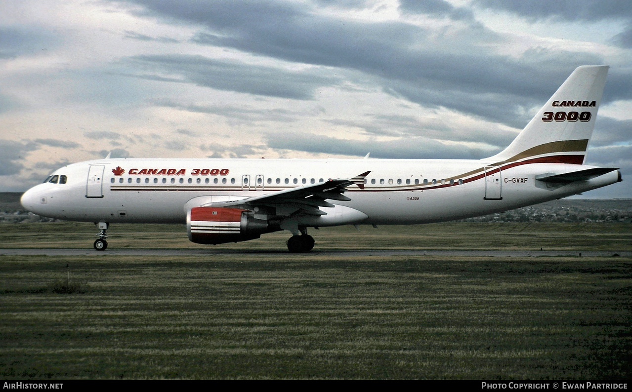 Aircraft Photo of C-GVXF | Airbus A320-214 | Canada 3000 | AirHistory.net #630653