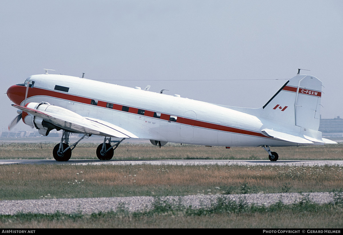 Aircraft Photo of C-FGXW | Douglas DC-3(C) | Transport Canada | AirHistory.net #630664
