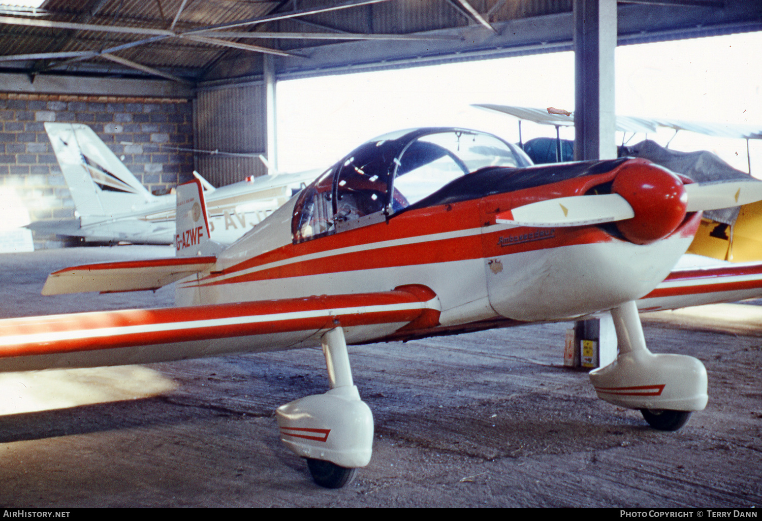 Aircraft Photo of G-AZWF | SAN Jodel DR-1050 Ambassadeur | AirHistory.net #630666