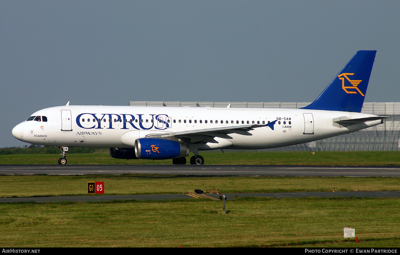 Aircraft Photo of 5B-DAW | Airbus A320-231 | Cyprus Airways | AirHistory.net #630668
