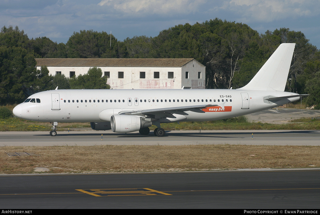 Aircraft Photo of ES-SAQ | Airbus A320-214 | EasyJet | AirHistory.net #630677
