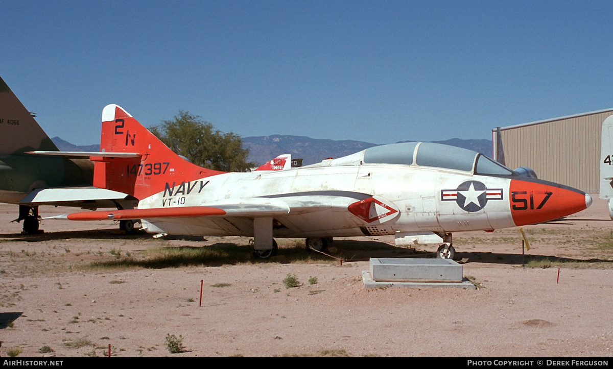 Aircraft Photo of 147397 | Grumman TF-9J Cougar | USA - Navy | AirHistory.net #630684
