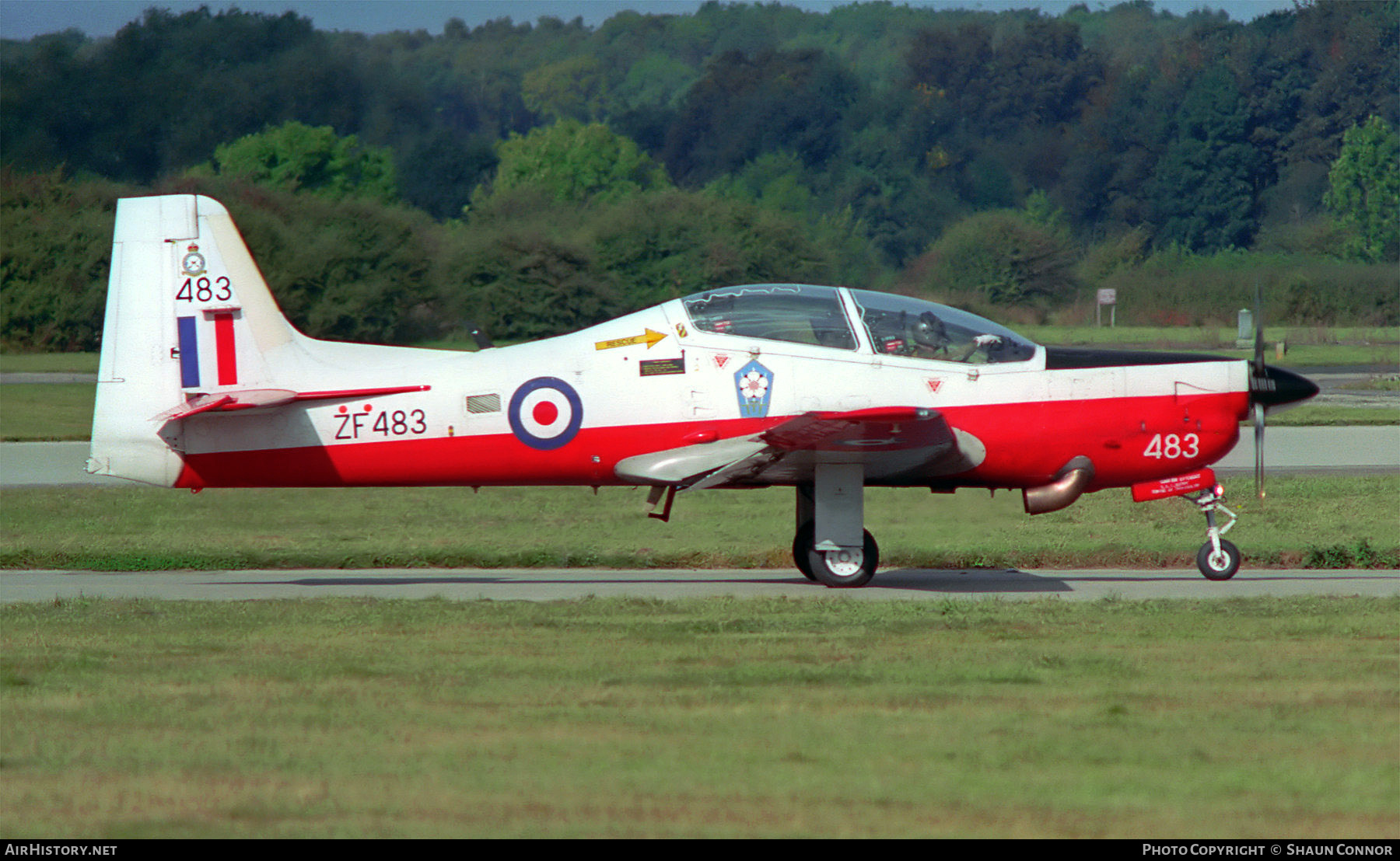 Aircraft Photo of ZF483 | Short S-312 Tucano T1 | UK - Air Force | AirHistory.net #630688