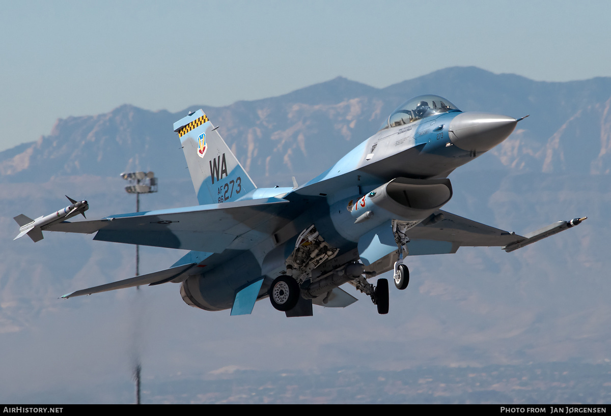 Aircraft Photo of 86-0273 / AF86-273 | General Dynamics F-16C Fighting Falcon | USA - Air Force | AirHistory.net #630693