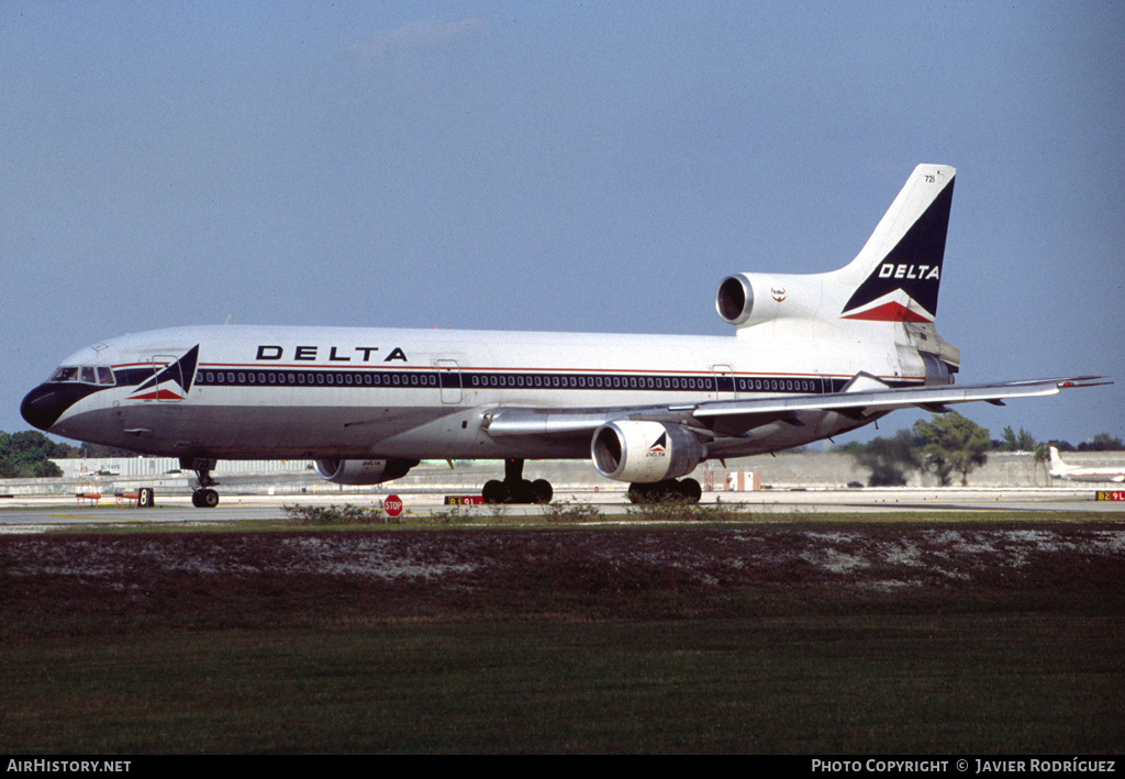Aircraft Photo of N721DA | Lockheed L-1011-385-1 TriStar 1 | Delta Air Lines | AirHistory.net #630698