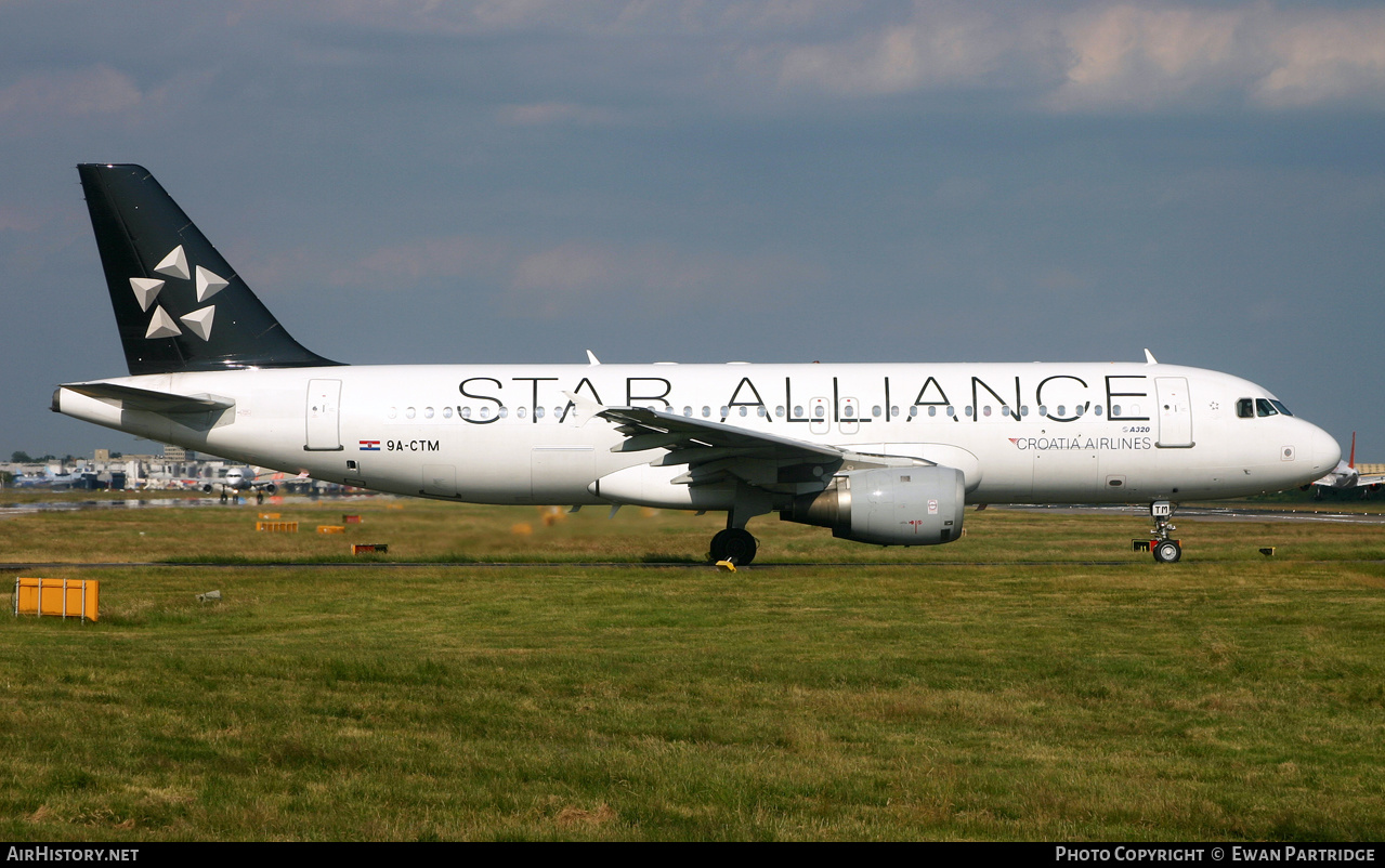 Aircraft Photo of 9A-CTM | Airbus A320-212 | Croatia Airlines | AirHistory.net #630709