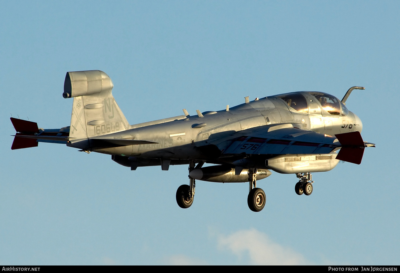 Aircraft Photo of 160609 | Grumman EA-6B Prowler (G-128) | USA - Navy | AirHistory.net #630718