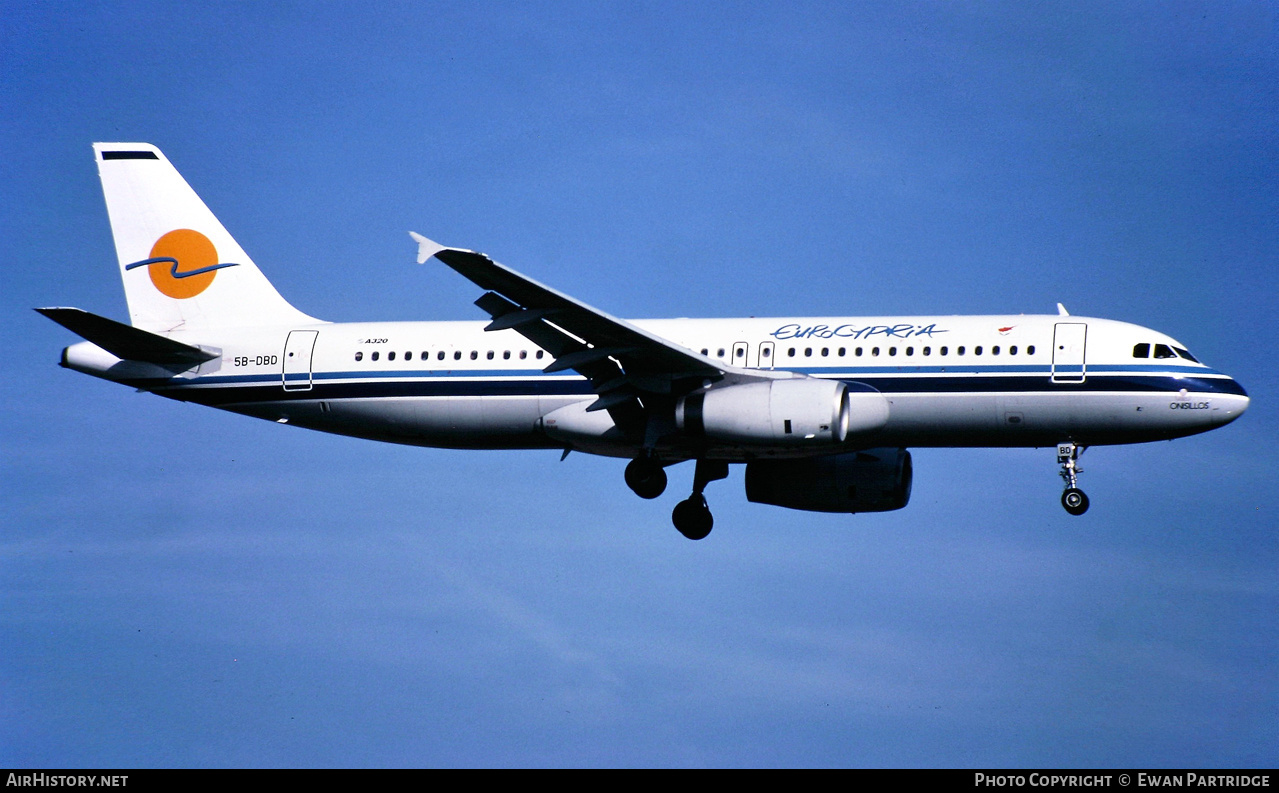 Aircraft Photo of 5B-DBD | Airbus A320-231 | Eurocypria Airlines | AirHistory.net #630733