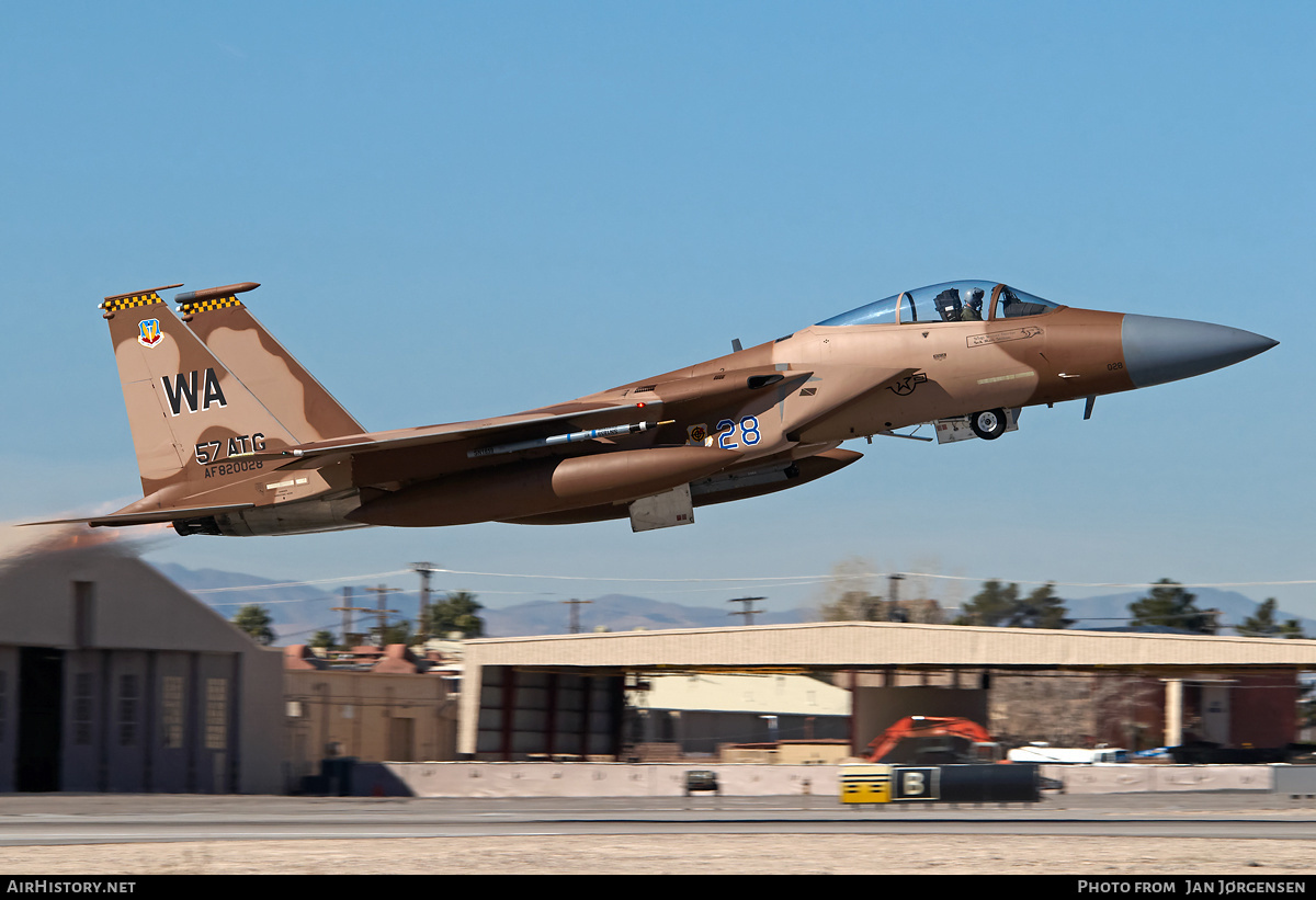 Aircraft Photo of 82-0028 / AF82-028 | McDonnell Douglas F-15C Eagle | USA - Air Force | AirHistory.net #630737