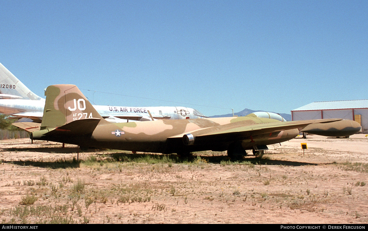 Aircraft Photo of 55-4274 / AF55-274 | Martin B-57E Canberra | USA - Air Force | AirHistory.net #630752