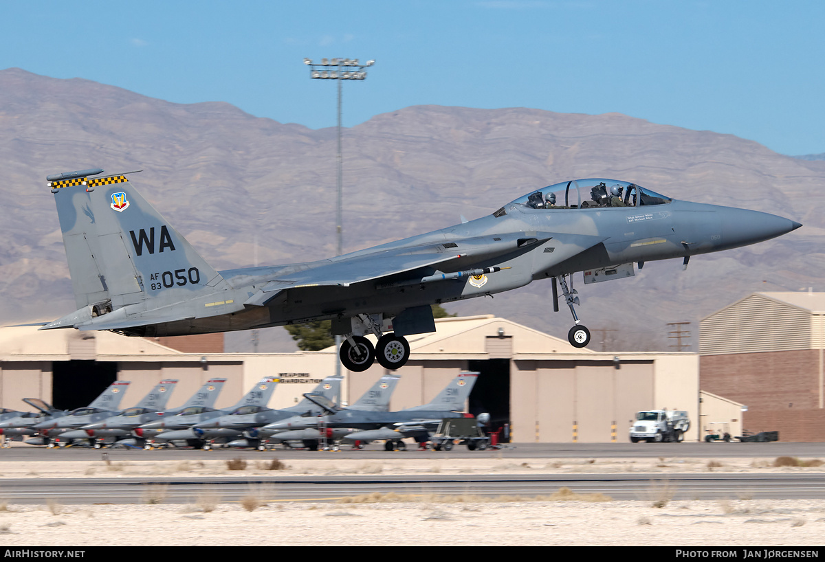 Aircraft Photo of 83-0050 / AF83-050 | McDonnell Douglas F-15D Eagle | USA - Air Force | AirHistory.net #630757