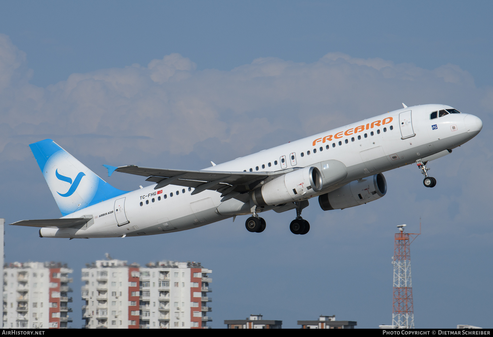 Aircraft Photo of TC-FHG | Airbus A320-232 | Freebird Airlines | AirHistory.net #630761