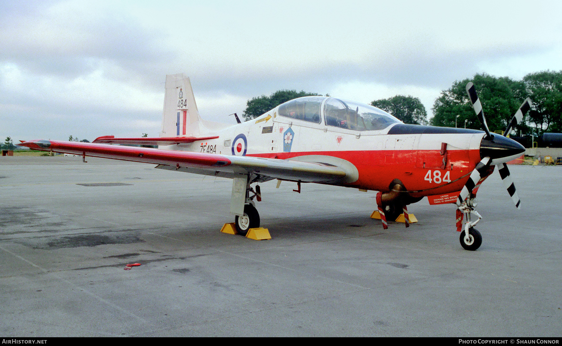 Aircraft Photo of ZF484 | Short S-312 Tucano T1 | UK - Air Force | AirHistory.net #630774