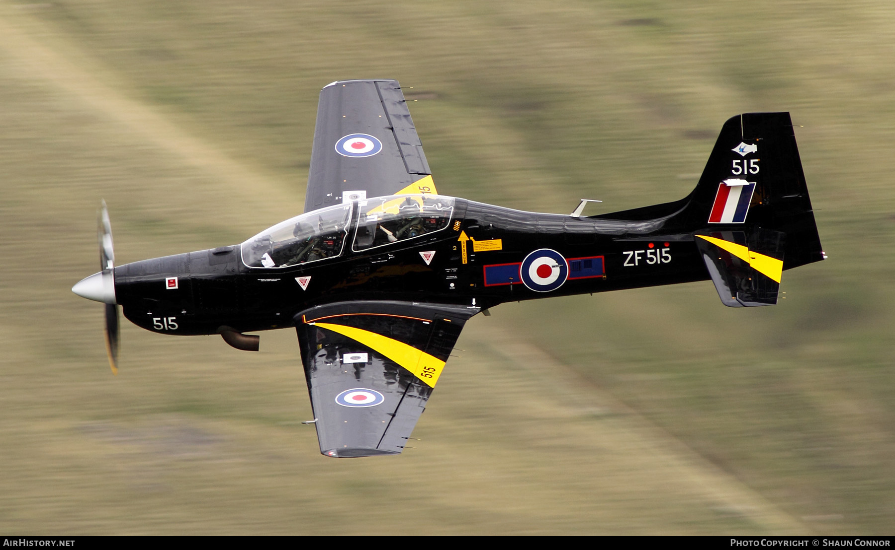 Aircraft Photo of ZF515 | Short S-312 Tucano T1 | UK - Air Force | AirHistory.net #630778