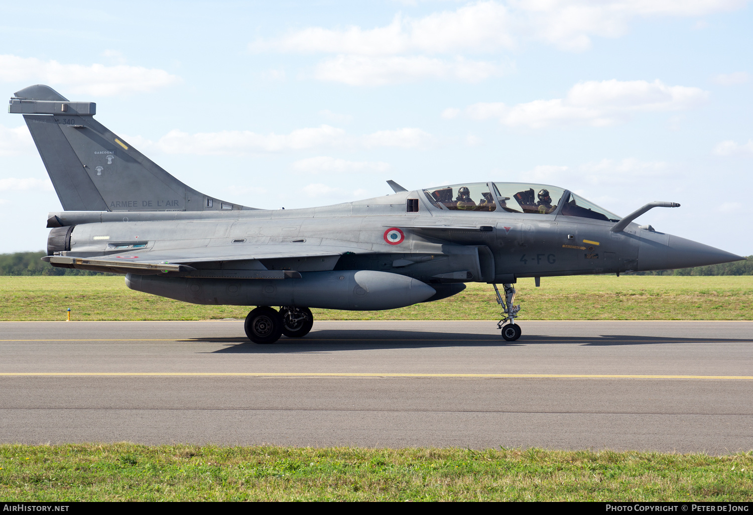 Aircraft Photo of 340 | Dassault Rafale B | France - Air Force | AirHistory.net #630806