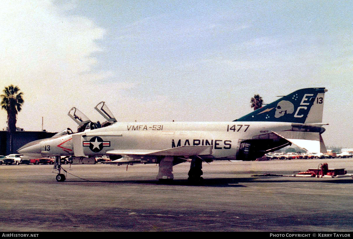 Aircraft Photo of 151477 / 1477 | McDonnell F-4N Phantom II | USA - Marines | AirHistory.net #630807