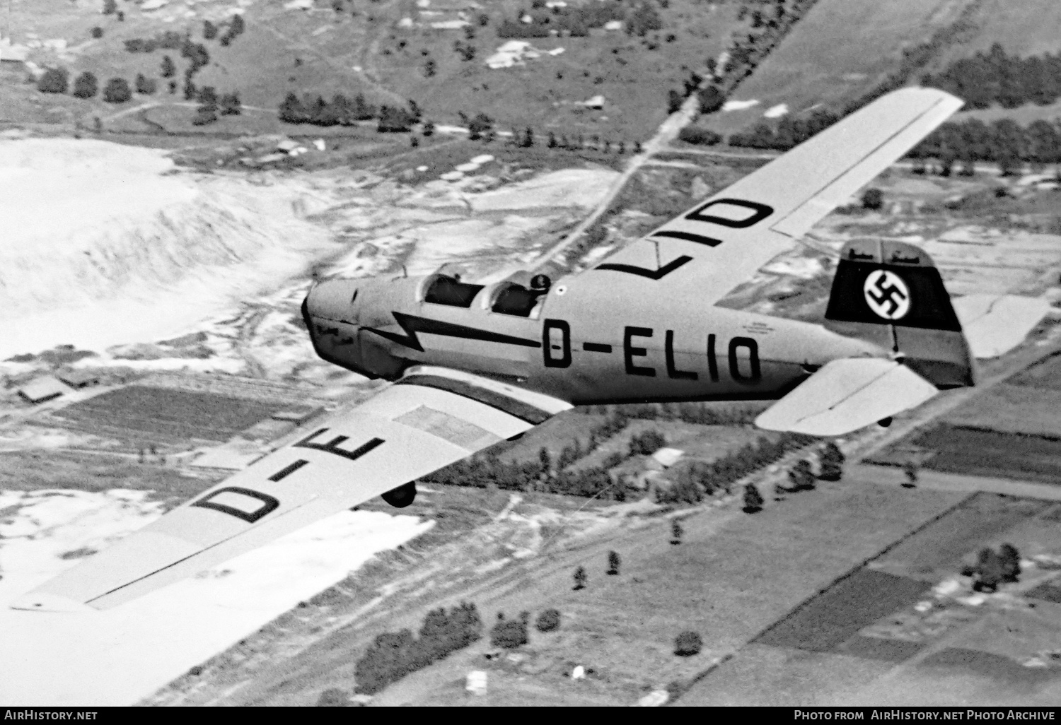 Aircraft Photo of D-ELIO | Bücker Bü 180A (V1) Student | AirHistory.net #630810