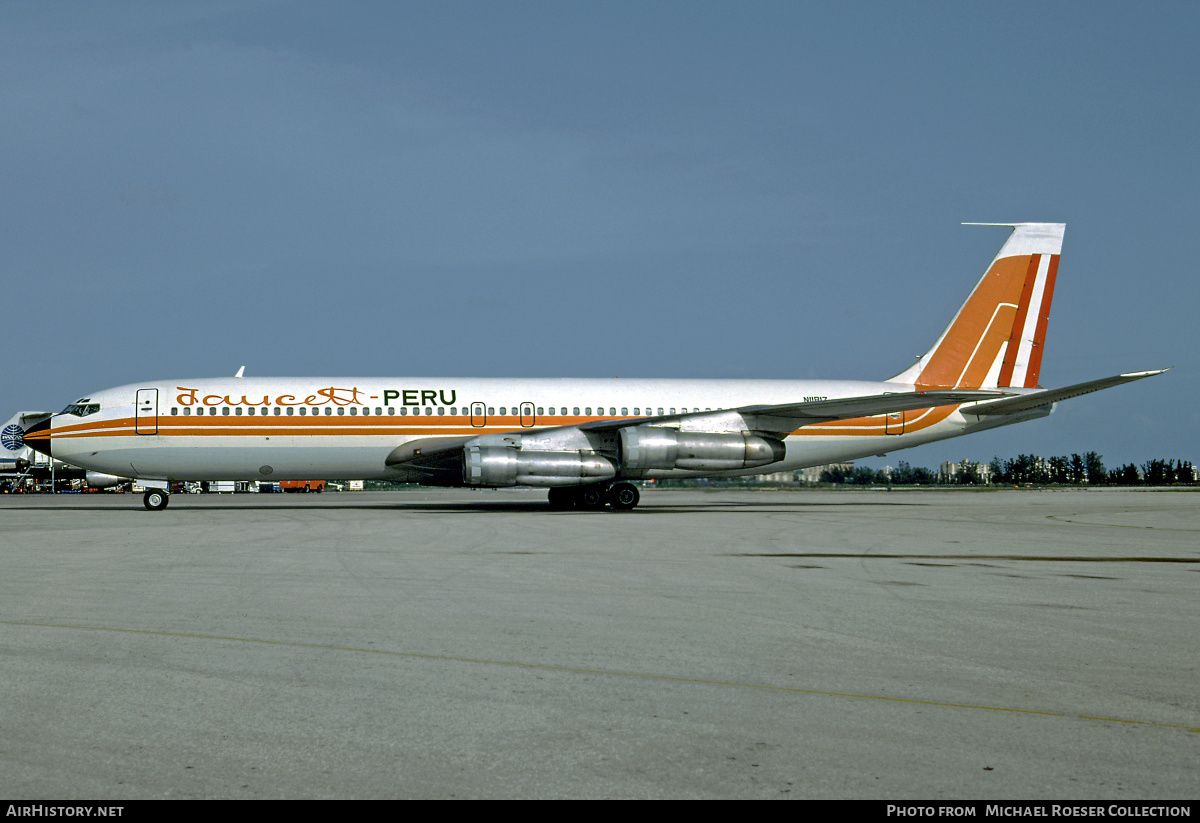 Aircraft Photo of N1181Z | Boeing 707-321B | Faucett - Peru | AirHistory.net #630813