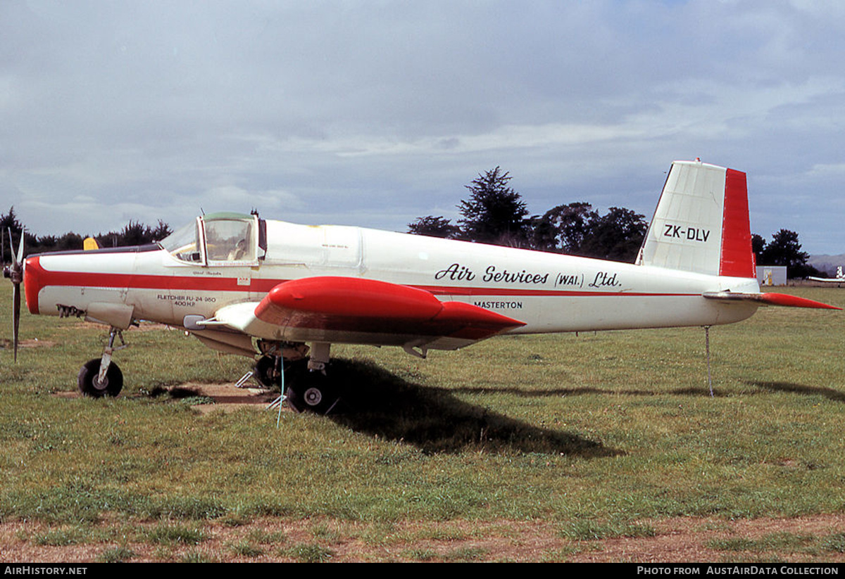 Aircraft Photo of ZK-DLV | Fletcher FU-24-950 | Air Services | AirHistory.net #630832