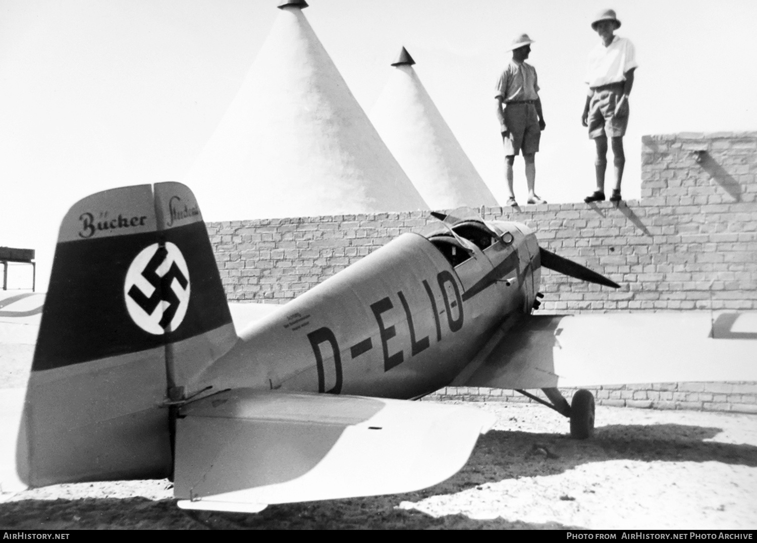 Aircraft Photo of D-ELIO | Bücker Bü 180A (V1) Student | AirHistory.net #630836