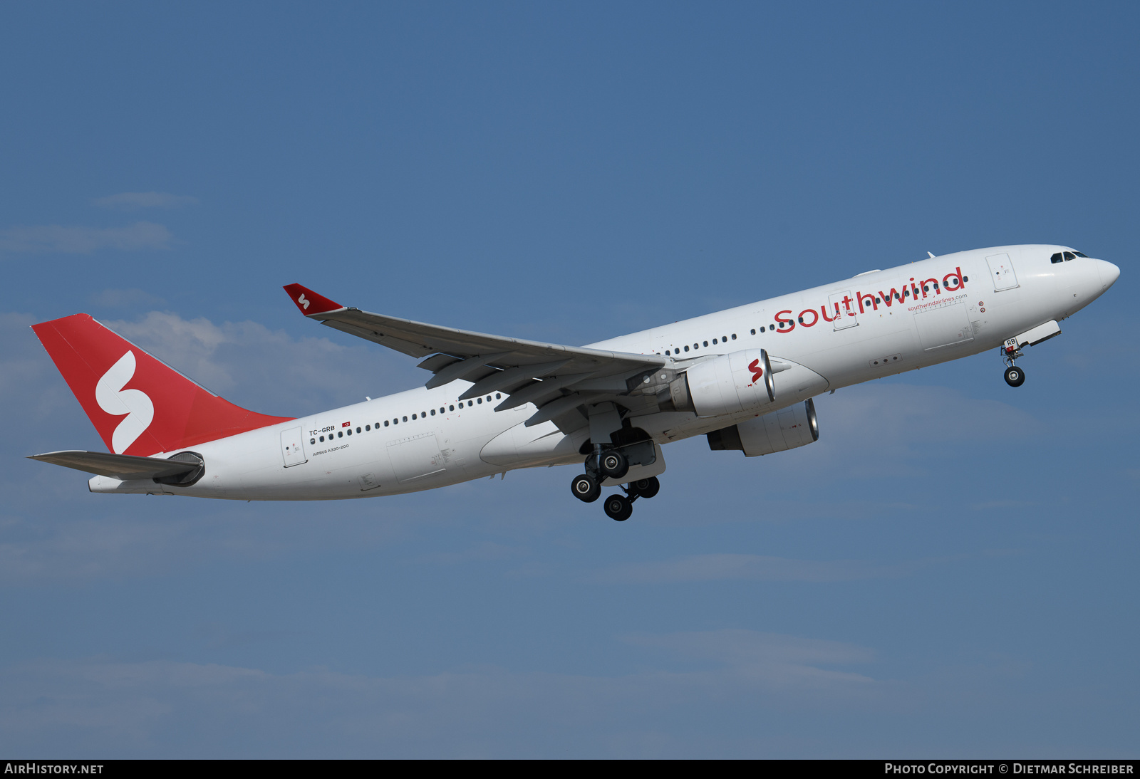 Aircraft Photo of TC-GRB | Airbus A330-223 | Southwind Airlines | AirHistory.net #630877