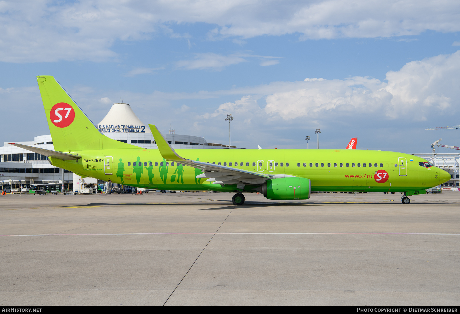 Aircraft Photo of RA-73667 | Boeing 737-8LP | S7 Airlines | AirHistory.net #630886
