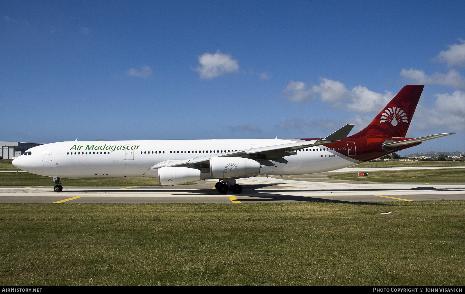 Aircraft Photo of TF-EAB | Airbus A340-313X | Air Madagascar | AirHistory.net #630890