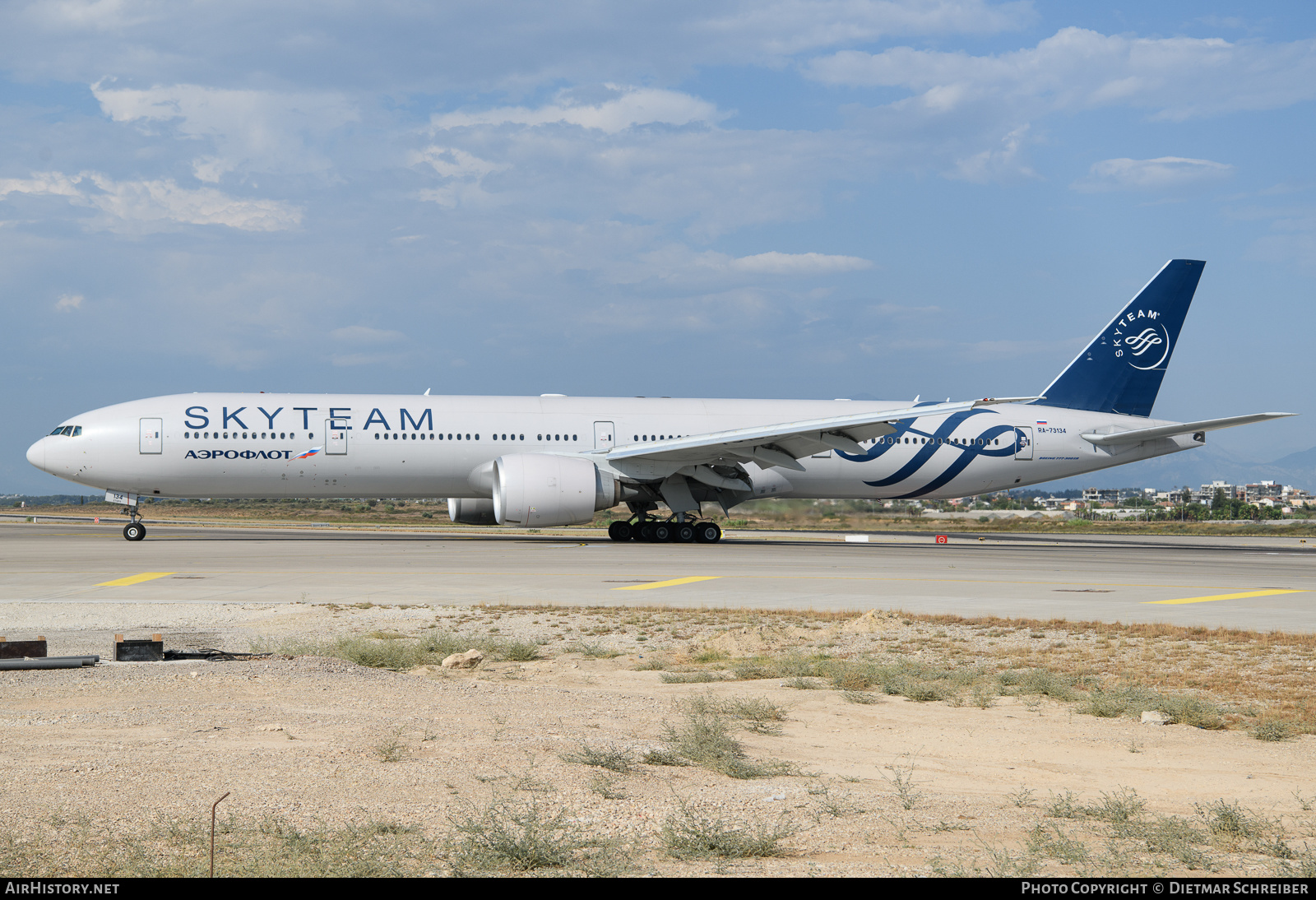 Aircraft Photo of RA-73134 | Boeing 777-3M0/ER | Aeroflot - Russian Airlines | AirHistory.net #630892