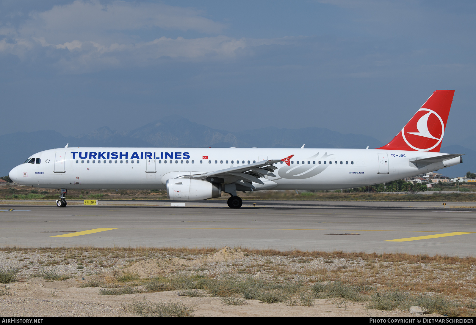 Aircraft Photo of TC-JRC | Airbus A321-231 | Turkish Airlines | AirHistory.net #630896