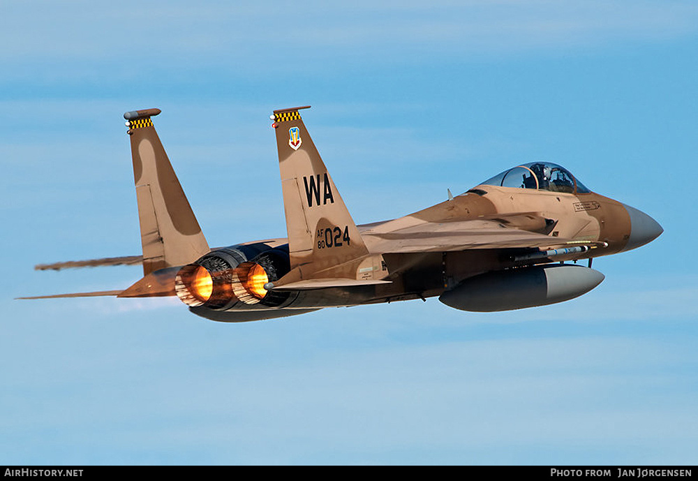 Aircraft Photo of 80-0024 / AF80-024 | McDonnell Douglas F-15C Eagle | USA - Air Force | AirHistory.net #630905