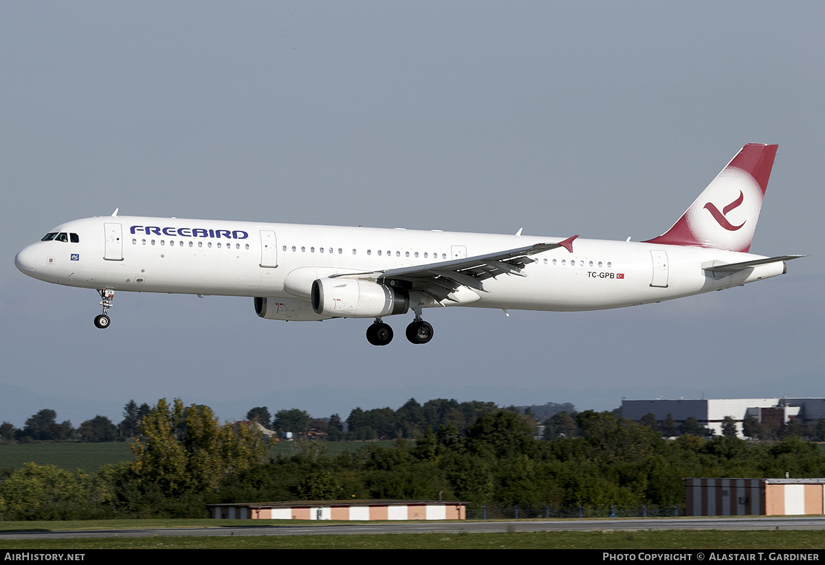 Aircraft Photo of TC-GPB | Airbus A321-232 | Freebird Airlines | AirHistory.net #630917