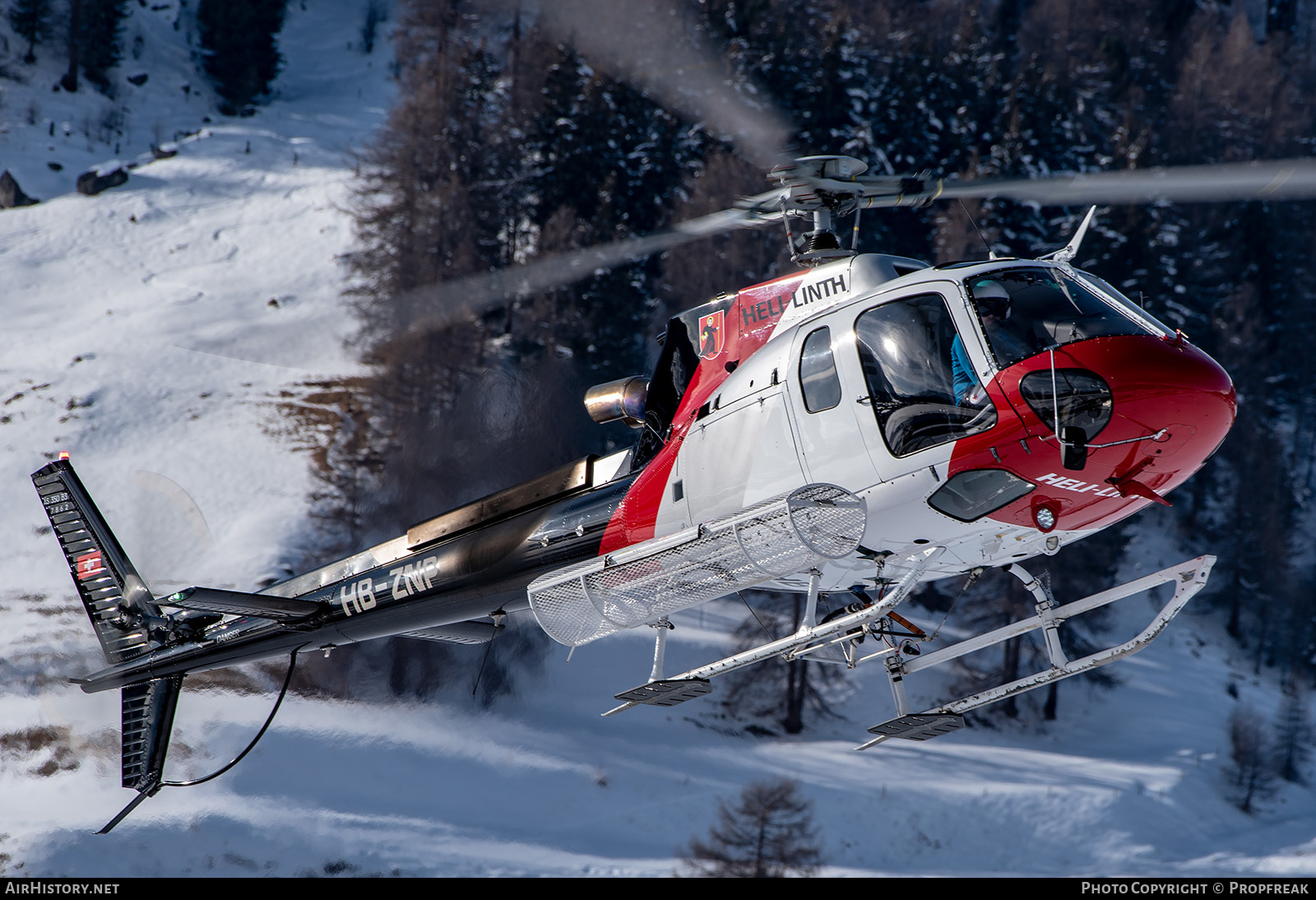 Aircraft Photo of HB-ZNP | Airbus Helicopters H-125 | Heli-Linth | AirHistory.net #630924