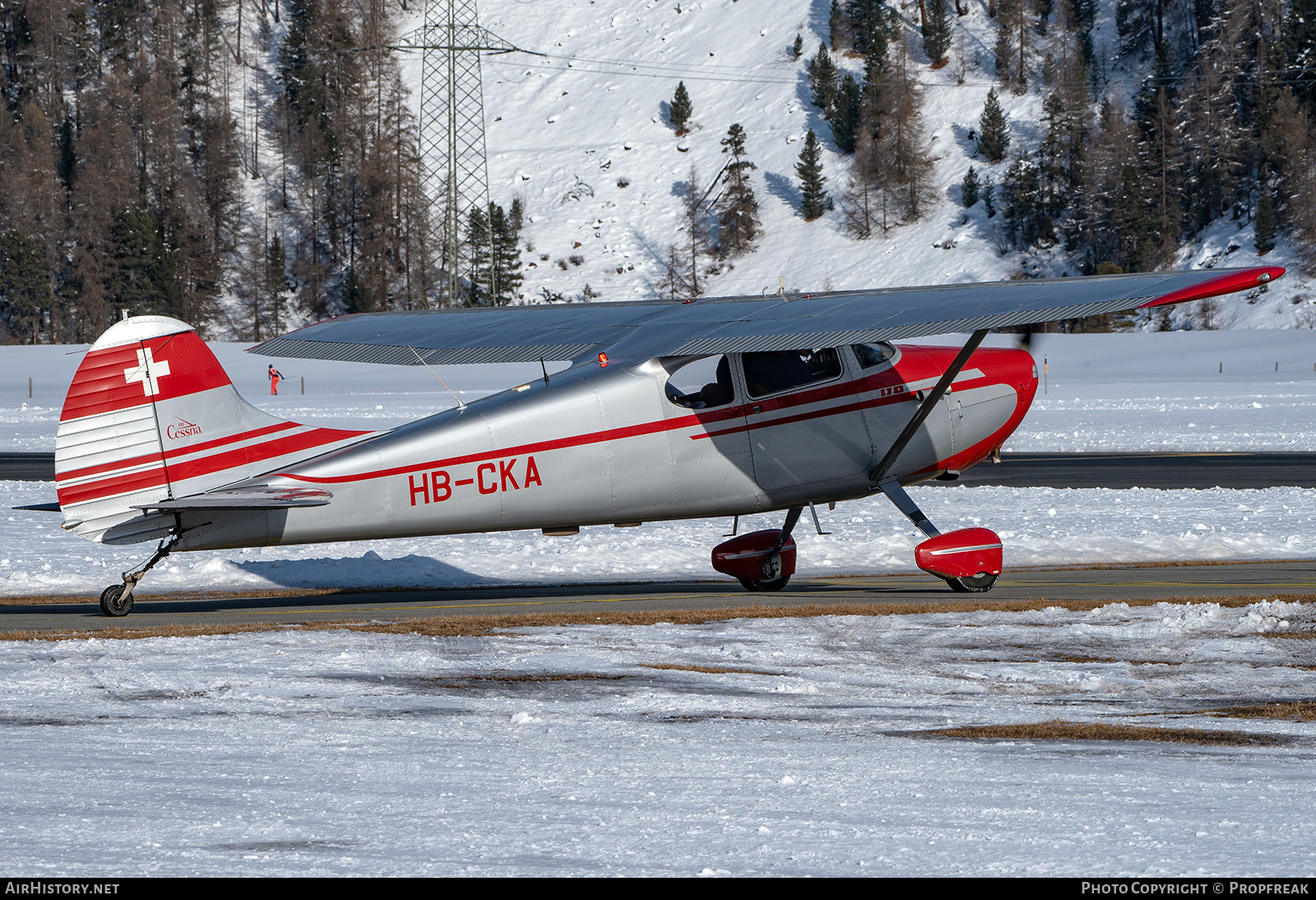 Aircraft Photo of HB-CKA | Cessna 170A | AirHistory.net #630928