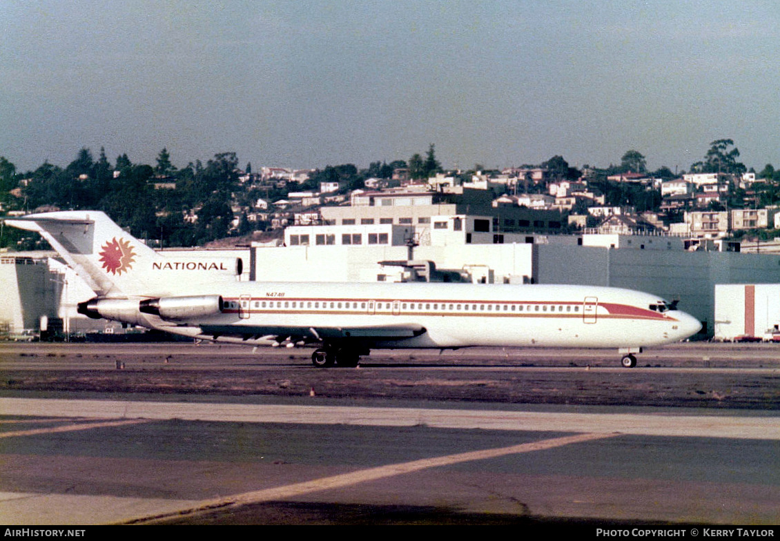 Aircraft Photo of N4748 | Boeing 727-235 | National Airlines | AirHistory.net #630931