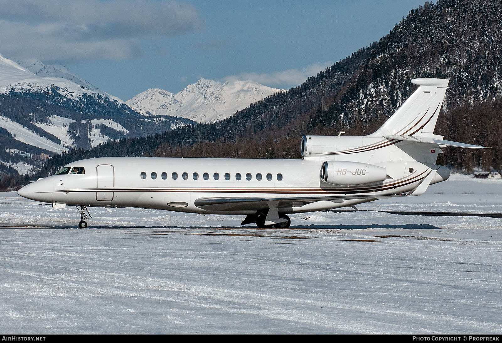 Aircraft Photo of HB-JUC | Dassault Falcon 7X | AirHistory.net #630933