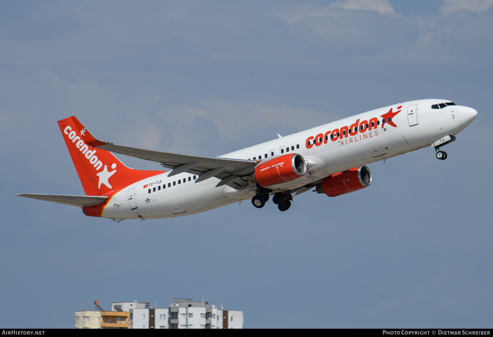 Aircraft Photo of TC-TJI | Boeing 737-8S3 | Corendon Airlines | AirHistory.net #630935