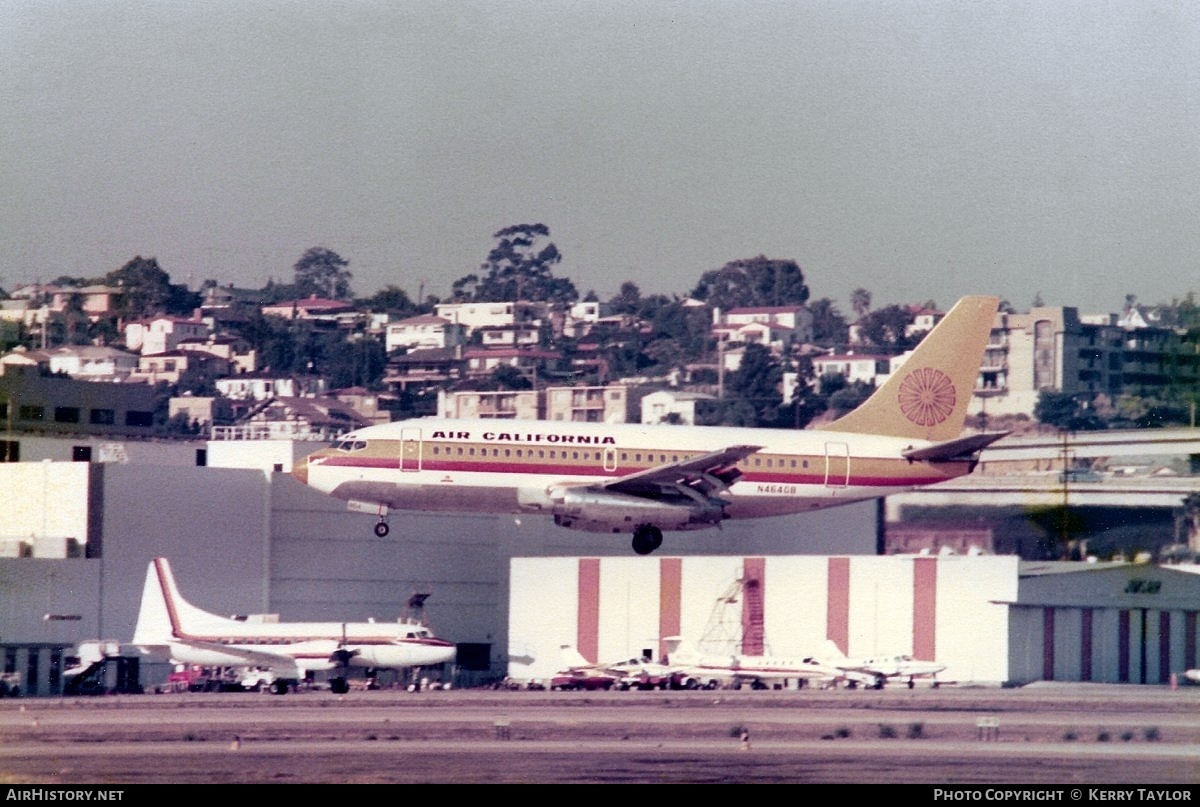 Aircraft Photo of N464GB | Boeing 737-293 | Air California | AirHistory.net #630963