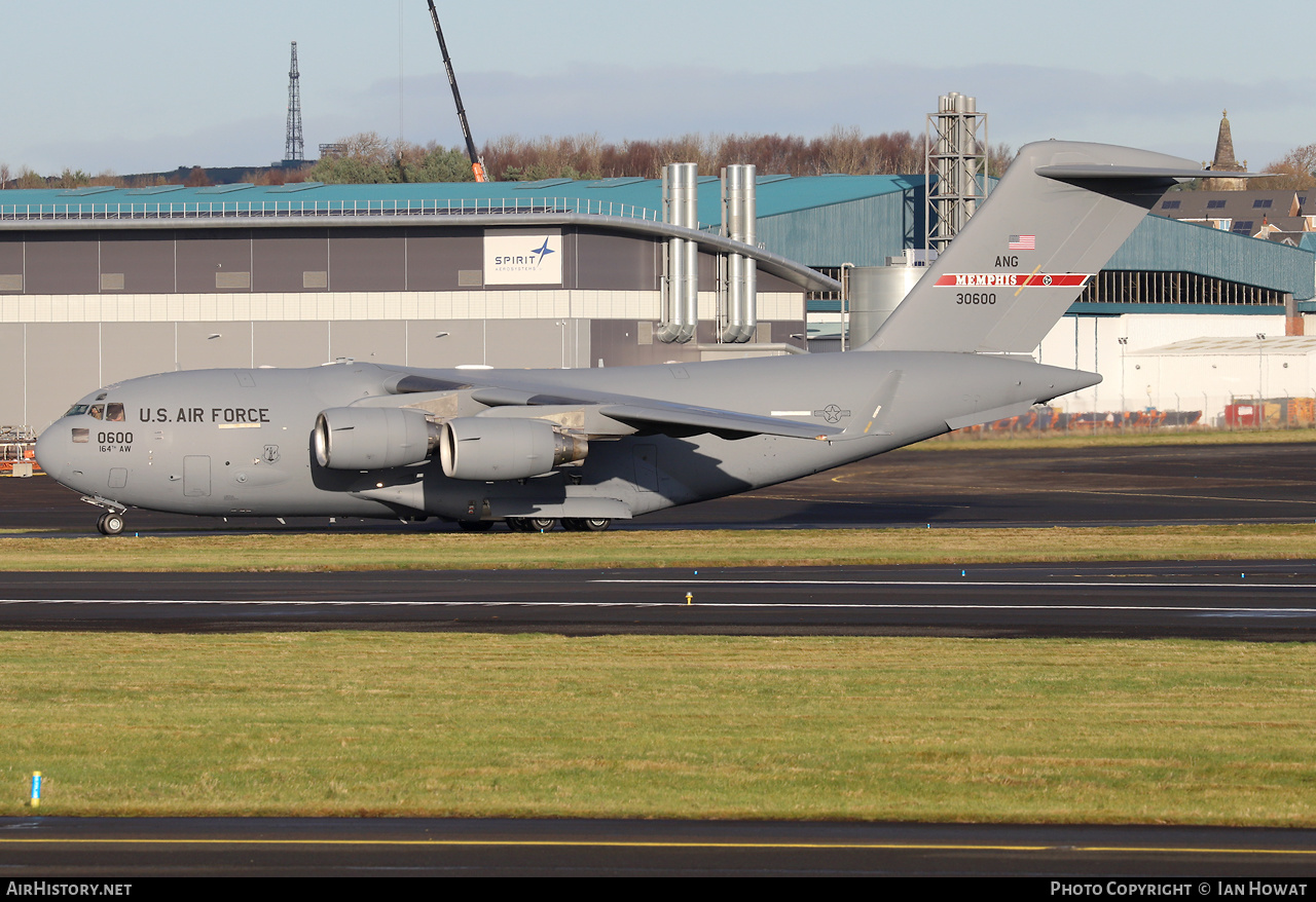 Aircraft Photo of 93-0600 / 30600 | McDonnell Douglas C-17A Globemaster III | USA - Air Force | AirHistory.net #630970