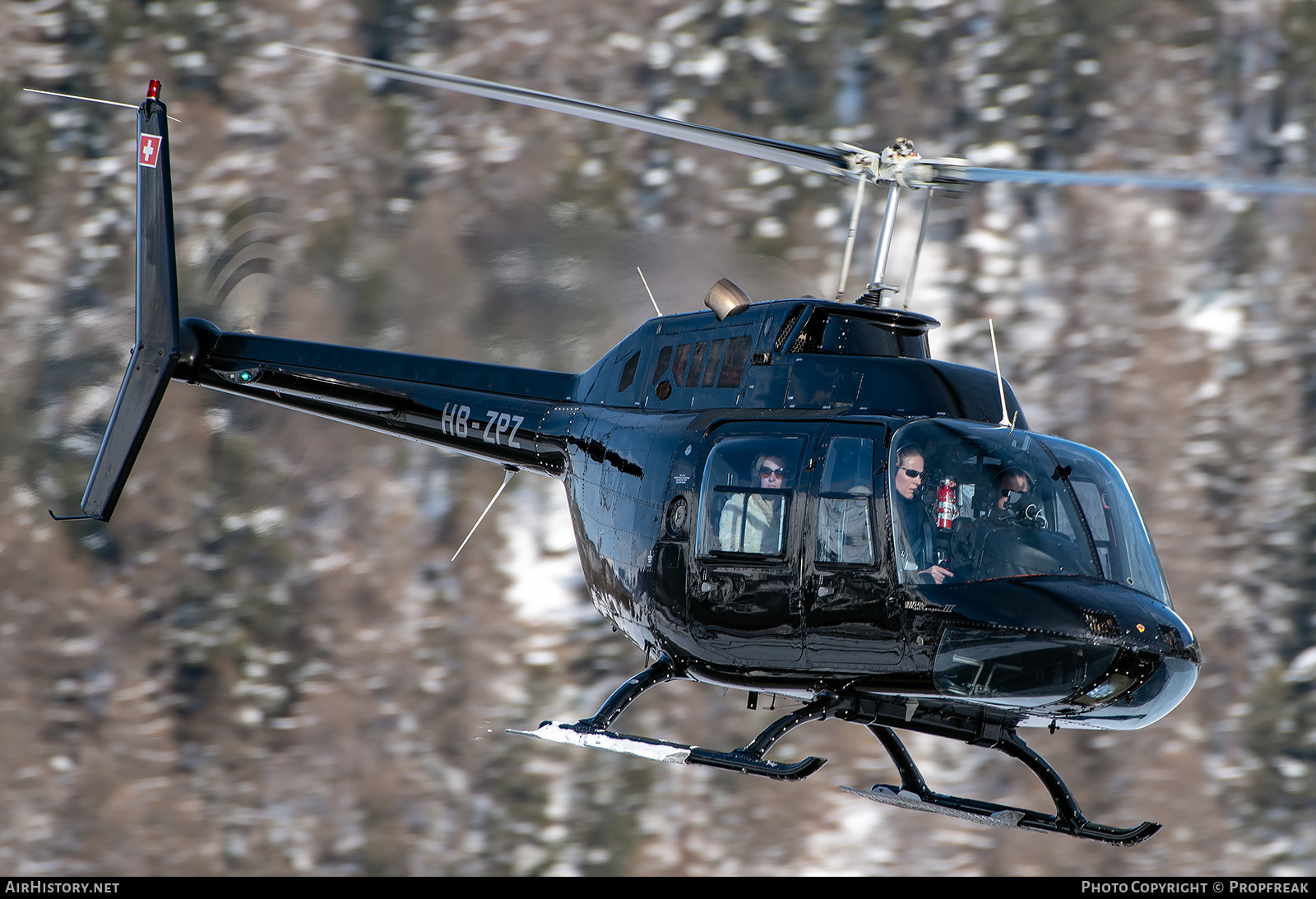 Aircraft Photo of HB-ZPZ | Agusta AB-206B Jetranger III | AirHistory.net #630972