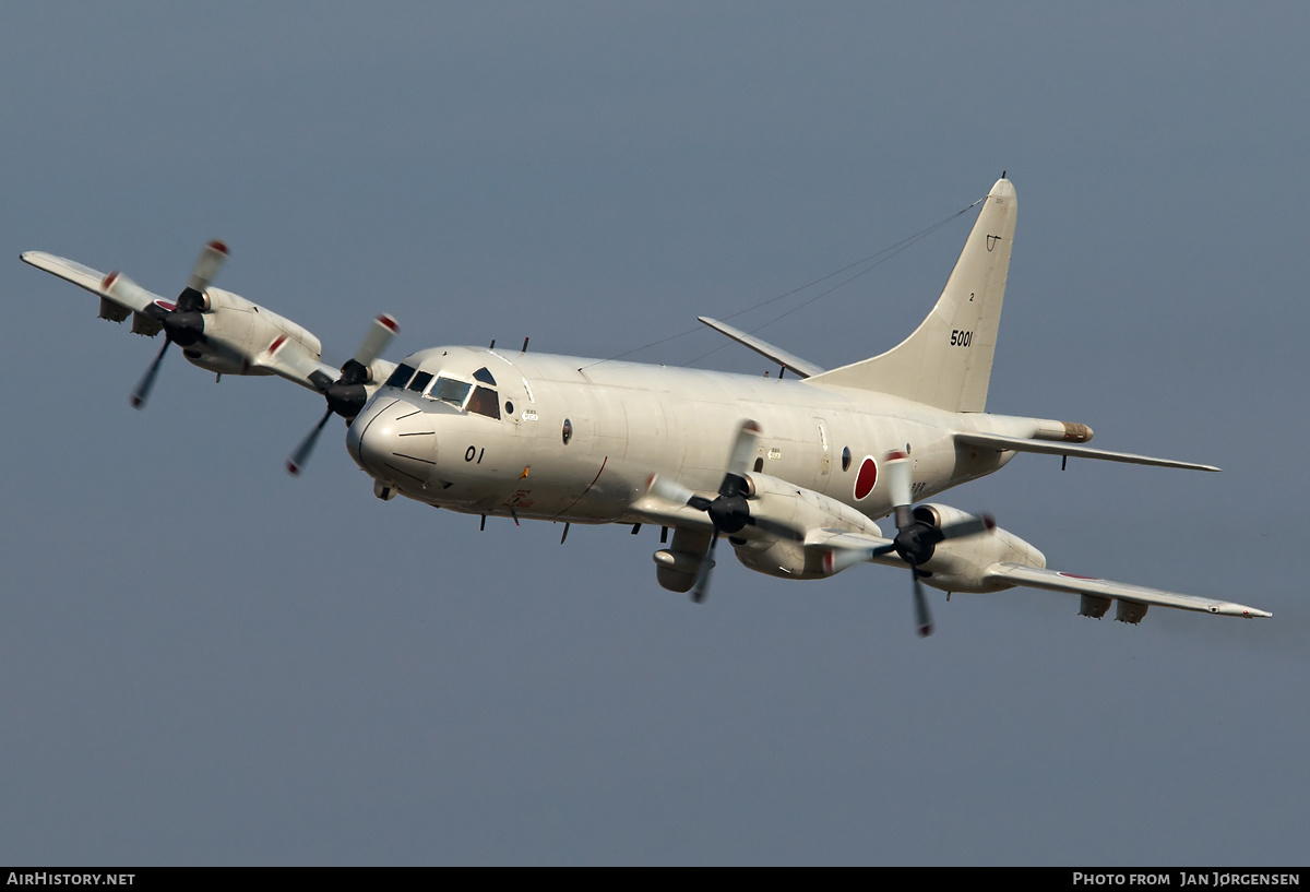 Aircraft Photo of 5001 | Lockheed P-3C Orion | Japan - Navy | AirHistory.net #630976