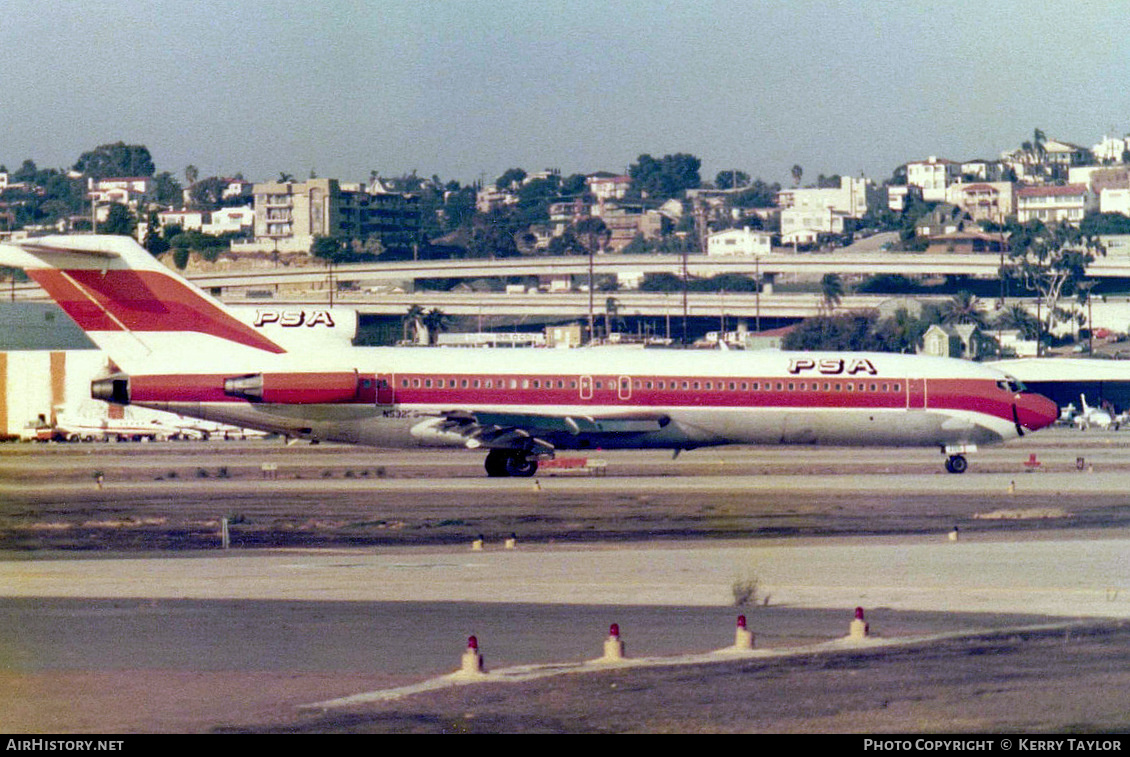 Aircraft Photo of N532PS | Boeing 727-214 | PSA - Pacific Southwest Airlines | AirHistory.net #630986