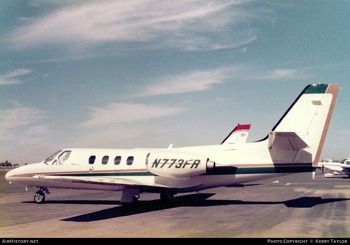 Aircraft Photo of N773FR | Cessna 501 Citation I/SP | AirHistory.net #630989