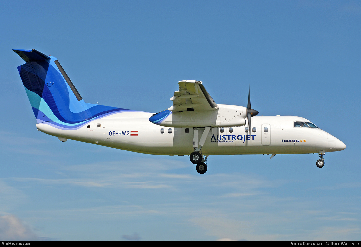 Aircraft Photo of OE-HWG | De Havilland Canada DHC-8-102 Dash 8 | Austrojet | AirHistory.net #630998