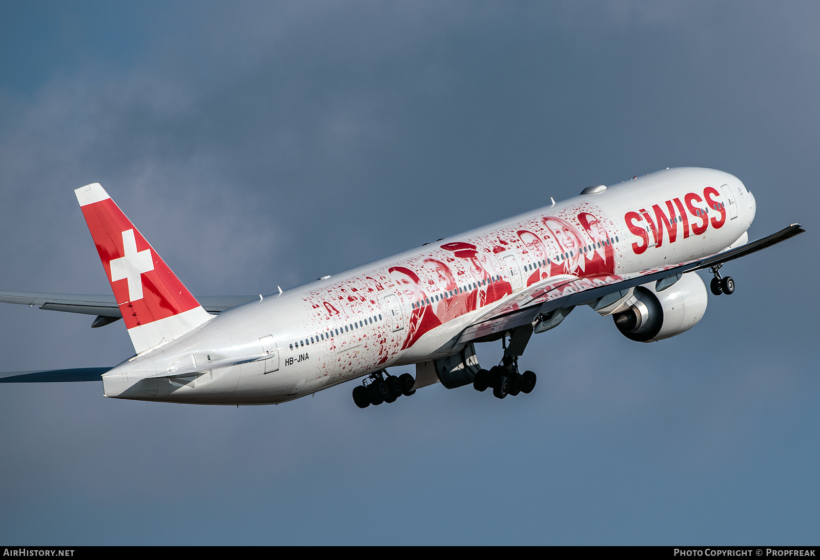 Aircraft Photo of HB-JNA | Boeing 777-3DE/ER | Swiss International Air Lines | AirHistory.net #631012