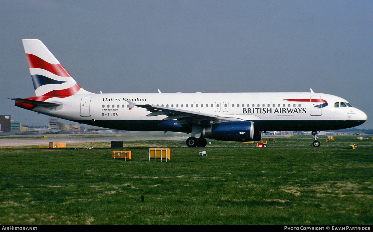 Aircraft Photo of G-TTOA | Airbus A320-232 | British Airways | AirHistory.net #631019