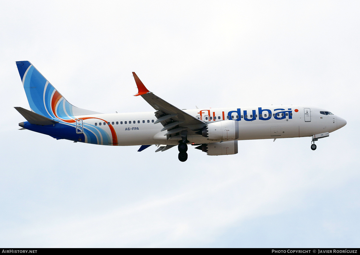 Aircraft Photo of A6-FPA | Boeing 737-8 Max 8 | Flydubai | AirHistory.net #631031