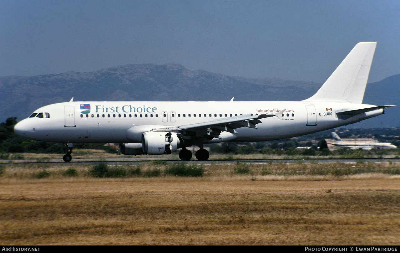 Aircraft Photo of C-GJUQ | Airbus A320-212 | First Choice Airways | AirHistory.net #631053
