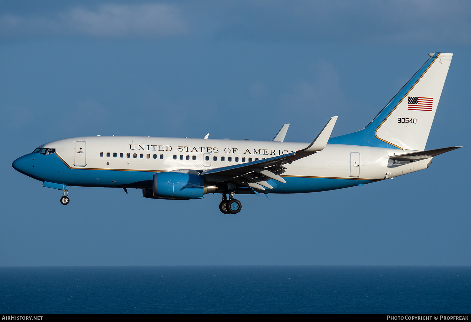 Aircraft Photo of 09-0540 / 90540 | Boeing C-40C | USA - Air Force | AirHistory.net #631056