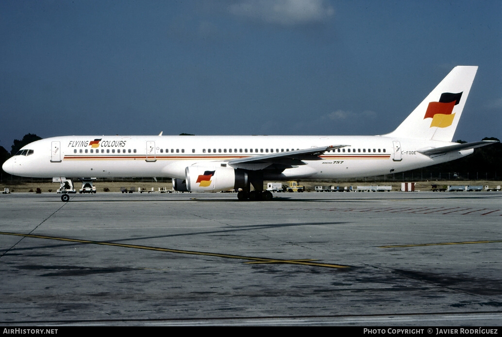 Aircraft Photo of C-FOOE | Boeing 757-28A | Flying Colours Airlines | AirHistory.net #631061