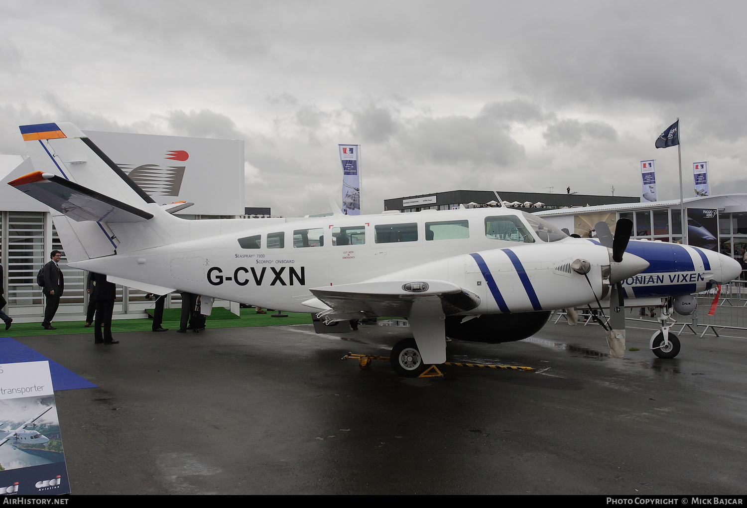 Aircraft Photo of G-CVXN | Reims F406 Caravan II | Caledonian Airborne Systems | AirHistory.net #631063